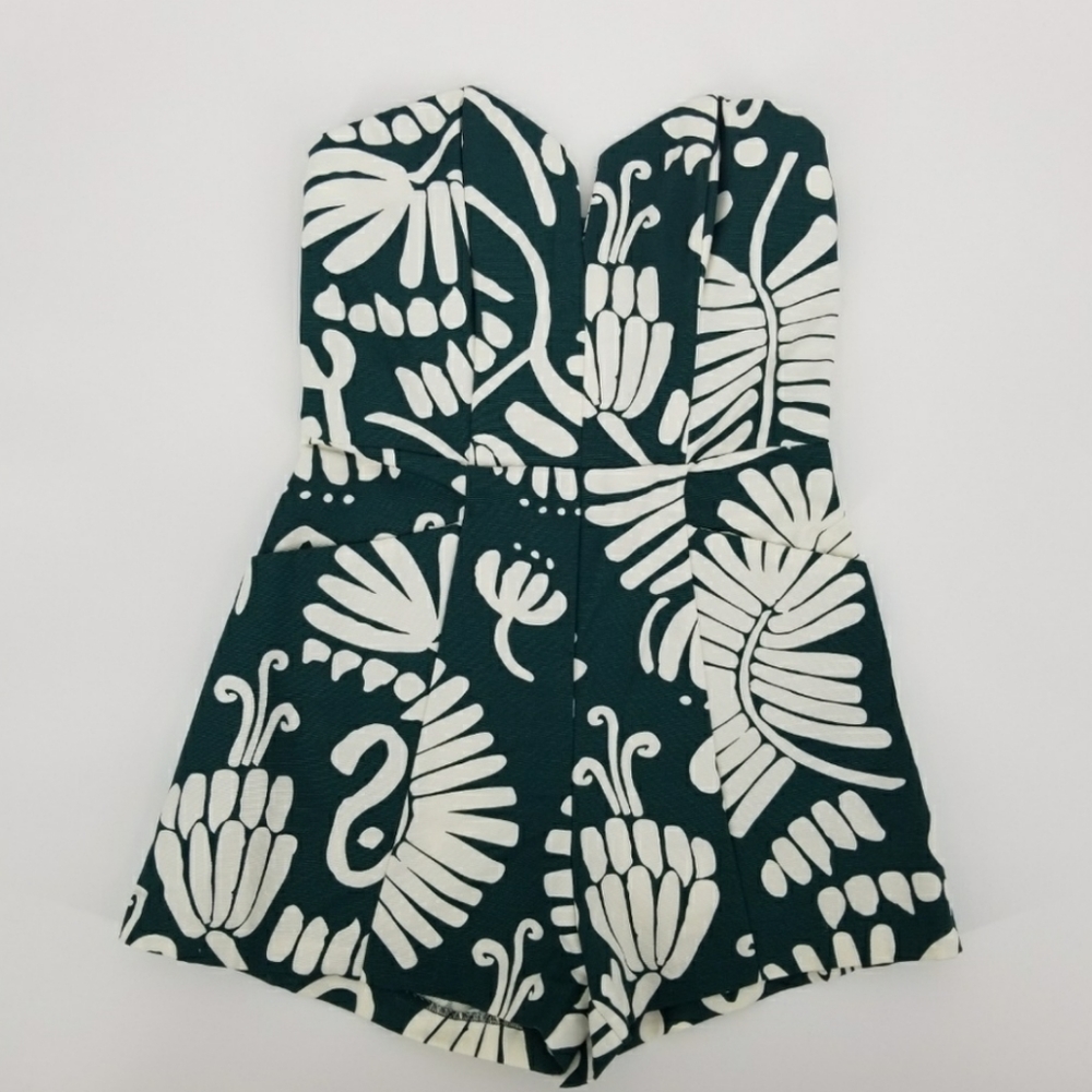 Green Tropical Romper by H&M Conscious Collection